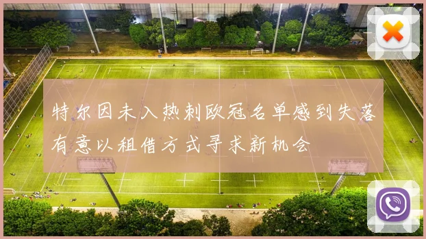 特尔因未入热刺欧冠名单感到失落有意以租借方式寻求新机会